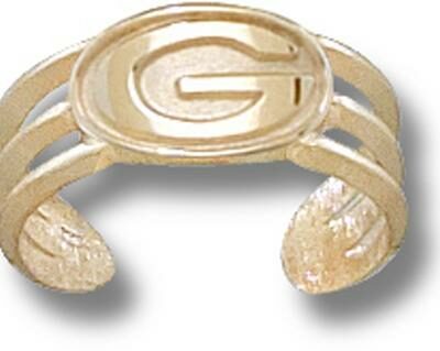 Georgia Bulldogs 1/4" "G" Toe Ring - 14KT Gold Jewelry