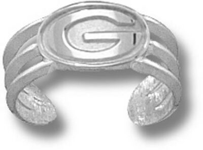 Georgia Bulldogs 1/4" "G" Toe Ring - Sterling Silver Jewelry