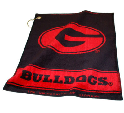 Georgia Bulldogs 16" x 19" Woven Golf Towel (Set of 2)