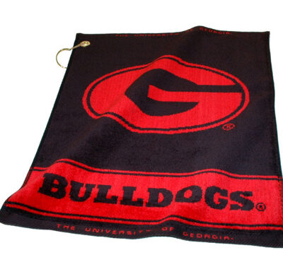 Georgia Bulldogs 16" x 19" Woven Golf Towel (Set of 2)