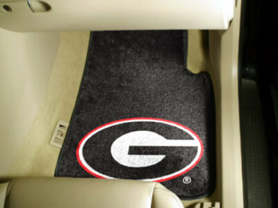 Georgia Bulldogs 27" x 18" Auto Floor Mat (Set of 2 Car Mats)