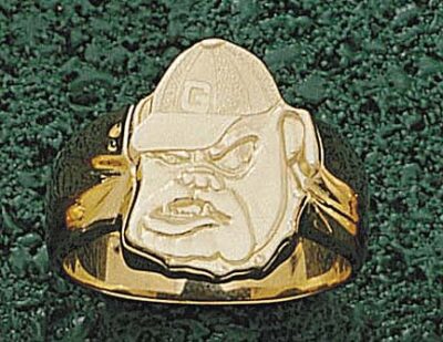 Georgia Bulldogs "Bulldog Face" Men's Ring Size 10 1/2 - 10KT Gold Jewelry