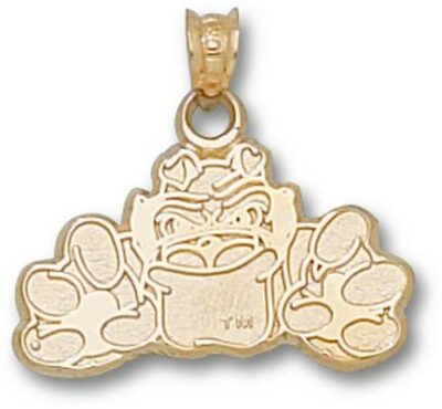 Georgia Bulldogs "Fighting Dog" Pendant - 14KT Gold Jewelry