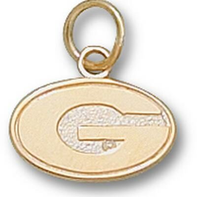 Georgia Bulldogs "G" 5/16" Charm - 14KT Gold Jewelry