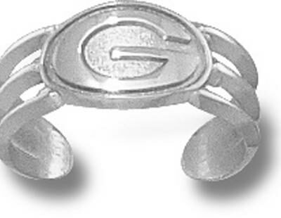 Georgia Bulldogs "G" Toe Ring - Sterling Silver Jewelry