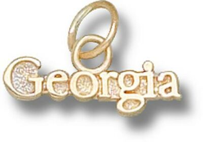 Georgia Bulldogs "Georgia" Charm - 10KT Gold Jewelry