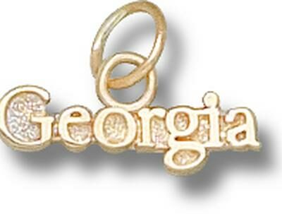 Georgia Bulldogs "Georgia" Charm - 10KT Gold Jewelry