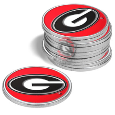 Georgia Bulldogs Golf Ball Marker (12 Pack)