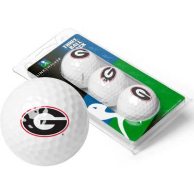 Georgia Bulldogs Top Flite XL Golf Balls 3 Ball Sleeve (Set of 3)