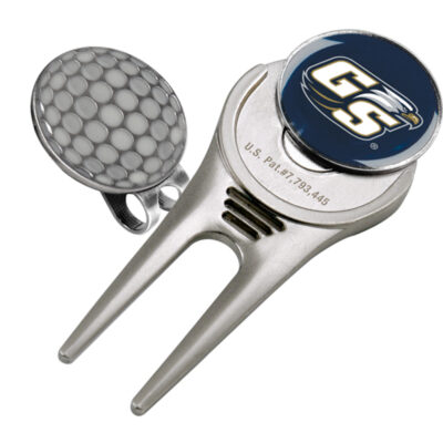 Georgia Southern Eagles Divot Tool Hat Clip with Golf Ball Marker (Set of 2)