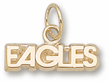 Georgia Southern Eagles "Eagles" 1/8" Charm - 10KT Gold Jewelry