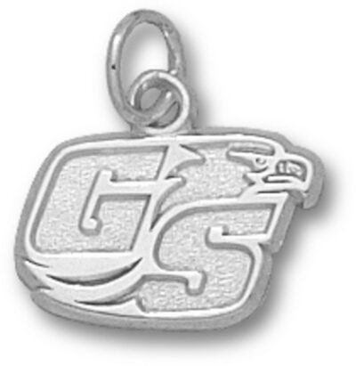 Georgia Southern Eagles "GS Eagle Head" 3/8" Charm - Sterling Silver Jewelry