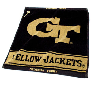 Georgia Tech Yellow Jackets 16" x 19" Woven Golf Towel (Set of 2)