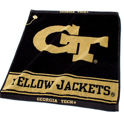 Georgia Tech Yellow Jackets 16" x 19" Woven Golf Towel (Set of 2)