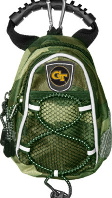 Georgia Tech Yellow Jackets Camo Mini Day Pack (Set of 2)