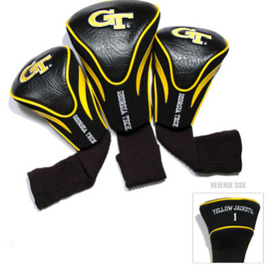 Georgia Tech Yellow Jackets Contour Fit Golf Headcover (3-Pack)