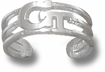 Georgia Tech Yellow Jackets "GT" Toe Ring - 14KT Gold Jewelry