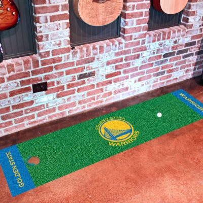 Golden State Warriors 18" x 72" Putting Green Runner