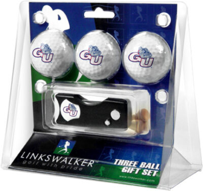 Gonzaga Bulldogs 3 Golf Ball Gift Pack with Spring Action Tool