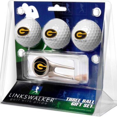 Grambling State Tigers 3 Golf Ball Gift Pack with Cap Tool