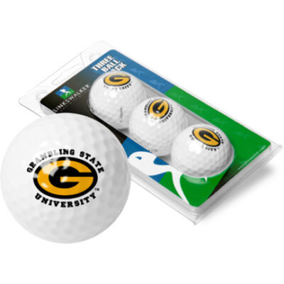 Grambling State Tigers 3 Golf Ball Sleeve (Set of 3)