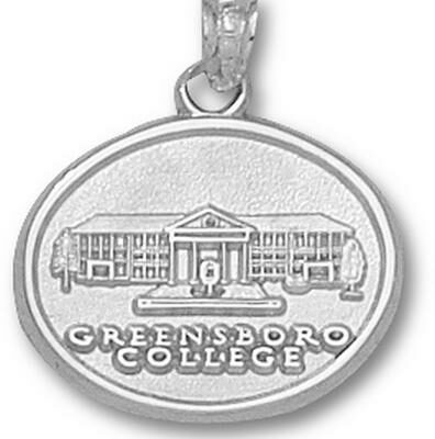 Greensboro College Pride "Administration Building" Pendant - Sterling Silver Jewelry