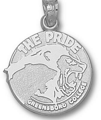 Greensboro College Pride "Lions Pride Logo" Pendant - Sterling Silver Jewelry