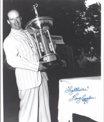 Harry Cooper Autographed Golf 8" x 10" Photograph (Unframed)