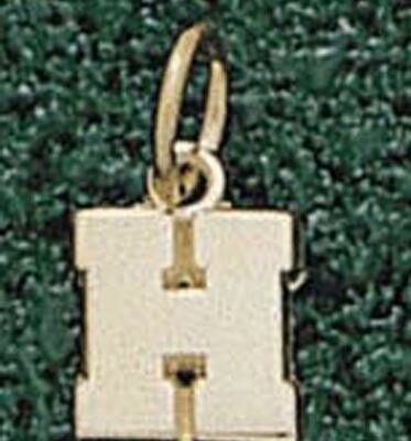 Harvard Crimson "H" 5/16" Charm - 14KT Gold Jewelry