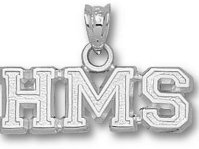 Harvard Medical School "HMS" Pendant - Sterling Silver Jewelry