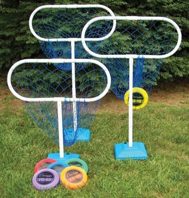 High Disc Golf Target Sets (Includes 3 Targets and 6 Discs)