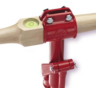 Hole Cutter Handle with Built-In Bubble Level