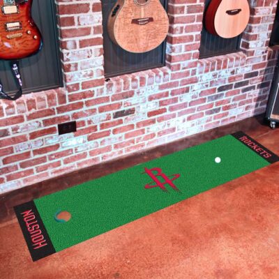 Houston Rockets 18" x 72" Putting Green Runner