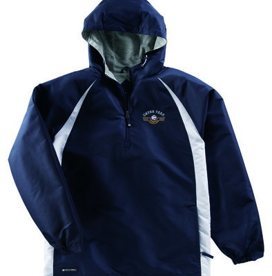 "Hurricane" Micro-Cord™ Polyester Pullover Jacket with Heather Jersey Lining (2X-Large) from Holloway Sportswear