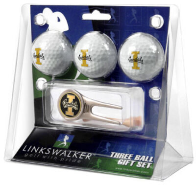 Idaho Vandals 3 Golf Ball Gift Pack with Cap Tool