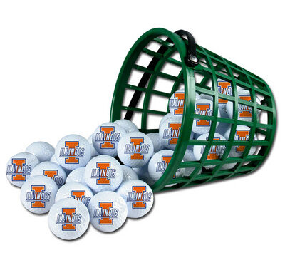 Illinois Fighting Illini Golf Ball Bucket (36 Balls)