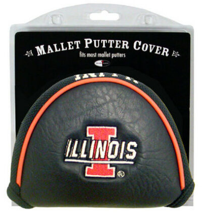 Illinois Fighting Illini Golf Mallet Putter Cover (Set of 2)