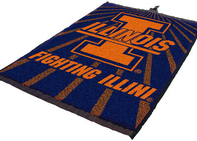 Illinois Fighting Illini Jacquard Golf Towel (Set of 2)