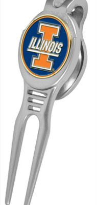 Illinois Fighting Illini Kool Tool with Golf Ball Marker (Set of 2)