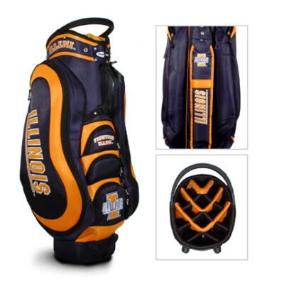 Illinois Fighting Illini Medalist Cart Golf Bag