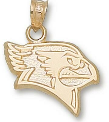 Illinois State Redbirds "Redbird Head" 5/8" Pendant - 10KT Gold Jewelry