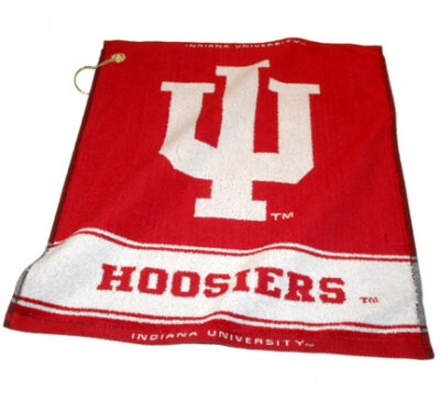 Indiana Hoosiers 16" x 19" Woven Golf Towel (Set of 2)