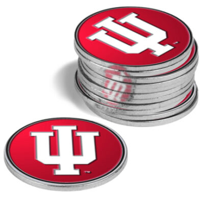 Indiana Hoosiers Golf Ball Marker (12 Pack)