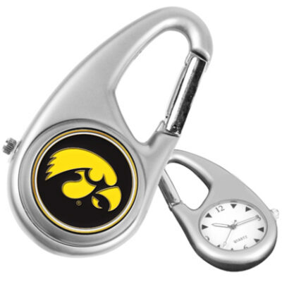 Iowa Hawkeyes Carabiner Watch