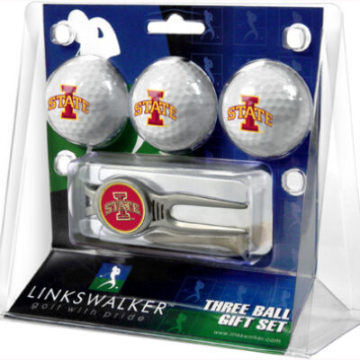 Iowa State Cyclones 3 Ball Golf Gift Pack with Kool Tool