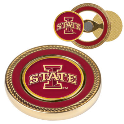 Iowa State Cyclones Challenge Coin with Ball Markers (Set of 2)