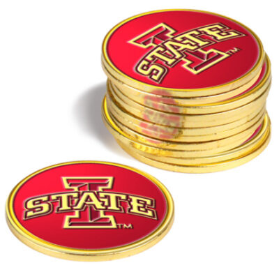 Iowa State Cyclones Golf Ball Marker (12 Pack)