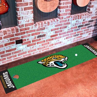 Jacksonville Jaguars 18" x 72" Putting Green Runner