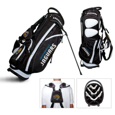 Jacksonville Jaguars Fairway Stand Golf Bag