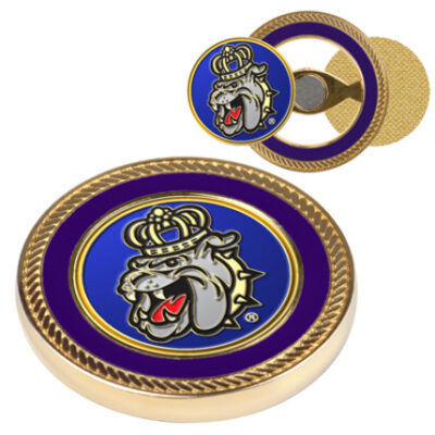 James Madison Dukes Challenge Coin with Ball Markers (Set of 2)